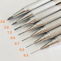 0.3 0.5 0.7 0.9 1.3 2.0 3.0mm Mechanical Pencil Full Metal Art Drawing Painting Automatic Pencil with Leads Office School Supply 1