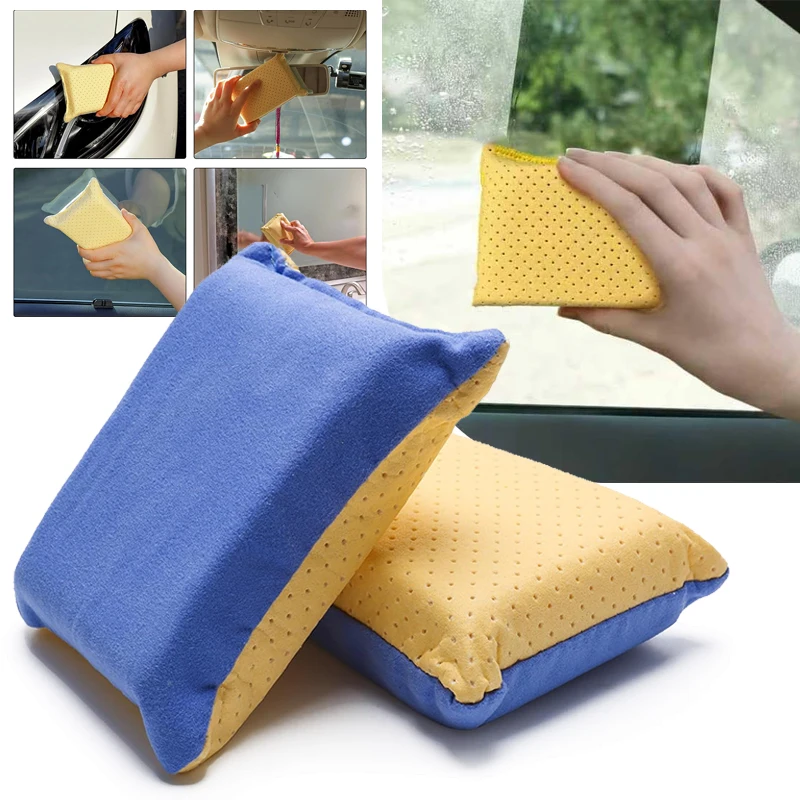 Neuer Großer Superabsorbierender Anti-Beschlag-Schwamm, Auto-Fenster-Entfogger-Schwamm Windschutzscheiben-Reiniger, Universelles Glasreinigungswerkzeug – Detail 1