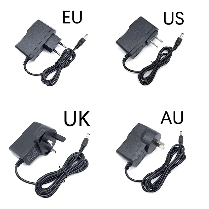 Universal Multi-Voltage LED Power Supply Adapter (AC to DC, 1A-10A)