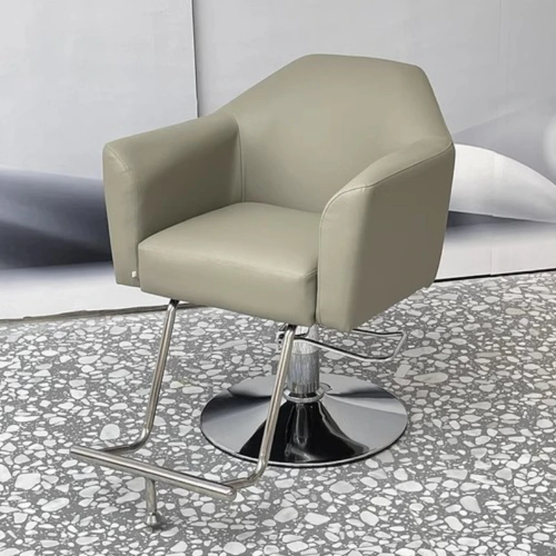 

Beauty Hair Salon Barber Chairs Luxury Professional Ergonomic Swivel Barber Chairs Makeup Office Cadeira Salon Furniture MR50BC