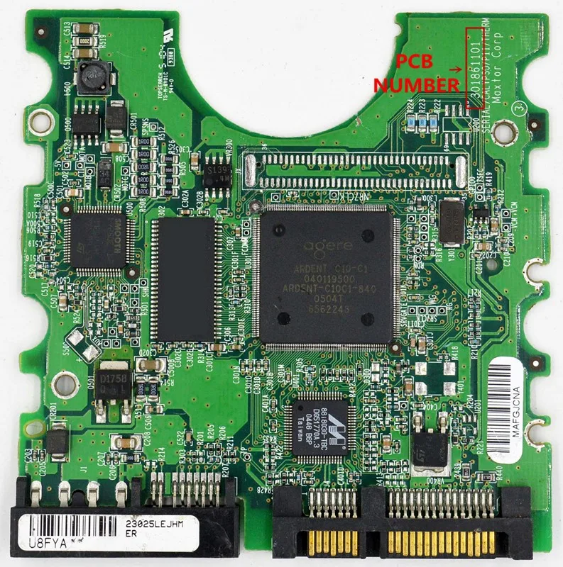 Circuito, Controlador Principal, IC, 040119500, 040111300, Placa NÚMERO: 301861101