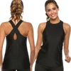 Hollow Back T-shirt For Fitness Female Mesh Stitching Sport Top For Gym Women Breathable Yoga Shirt Workout Sportswear 1