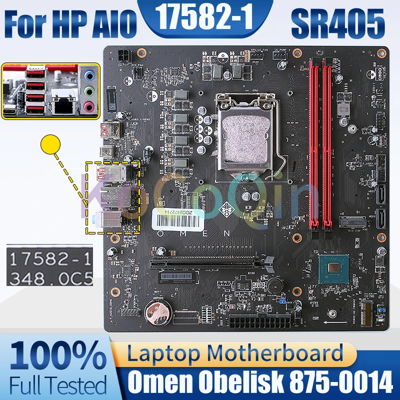 

For HP AIO Omen Obelisk 875-0014 Notebook Mainboard Laptop 17582-1 SR405 All-in-one Mainboard