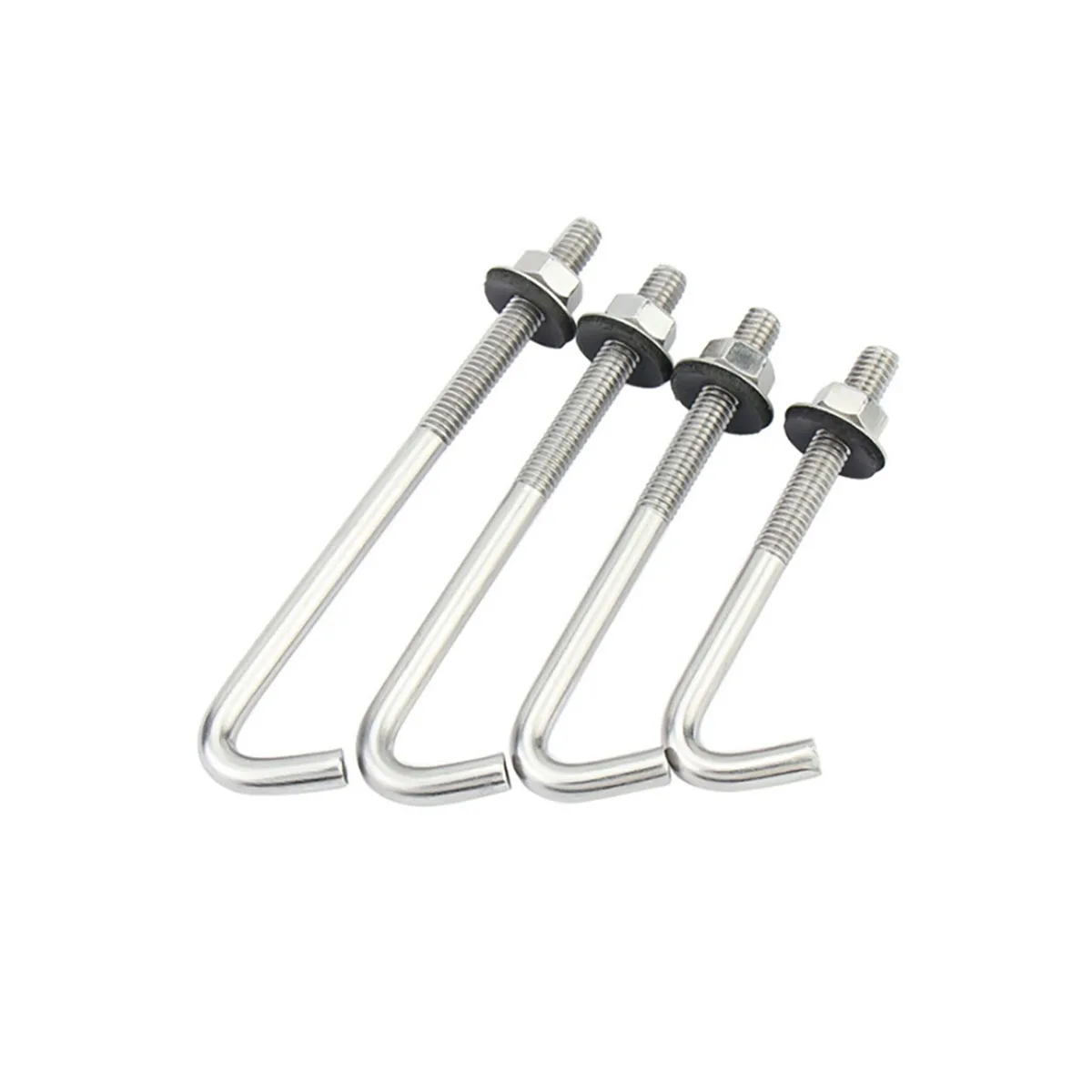 304 Stainless Steel Square Hook Special-Shaped Screw M6