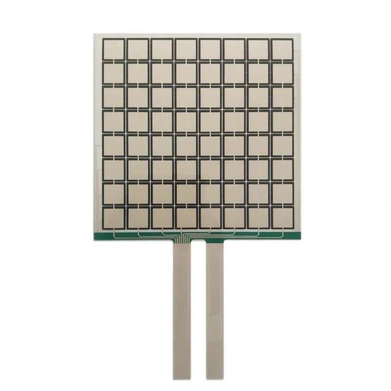 

for 0808MS matrix distribution flexible thin film pressure sensor piezoresistive strain gauge tactile sensing