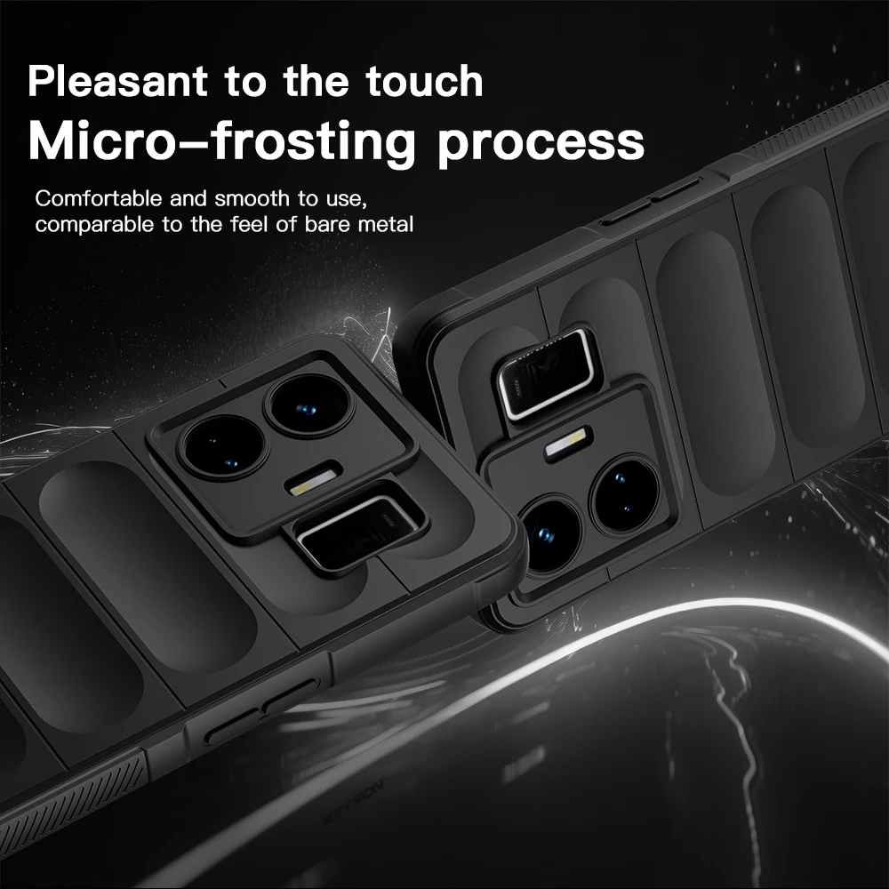 KEISION Shockproof Anti-Skid Soft Silicone Phone Case