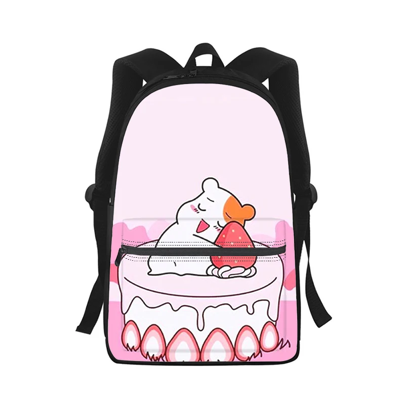 ANIME CUTE Oruchuban Ebichu Men Women Backpack 3D Print Fashion Student School Bag Laptop Backpack Kids Travel Shoulder Bag