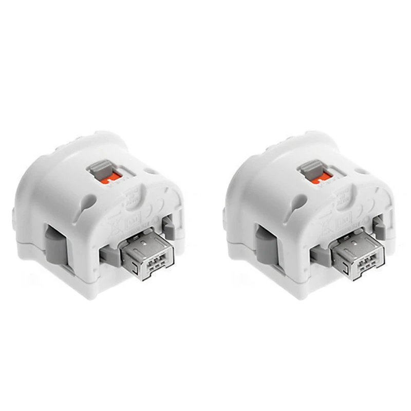 2X Per Wii Telecomando Wireless Motion Plus Sensor High Sensor Migliora Il Controller Di Precisione Del Gioco Adattatore Per Gamepad