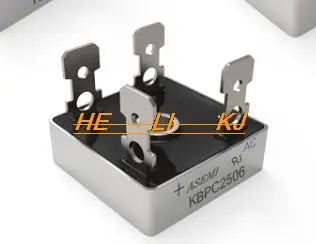 Freeshipping 2 Pcs Kbpc2506 Puente Rectificador 25A 600 V Kbpc
