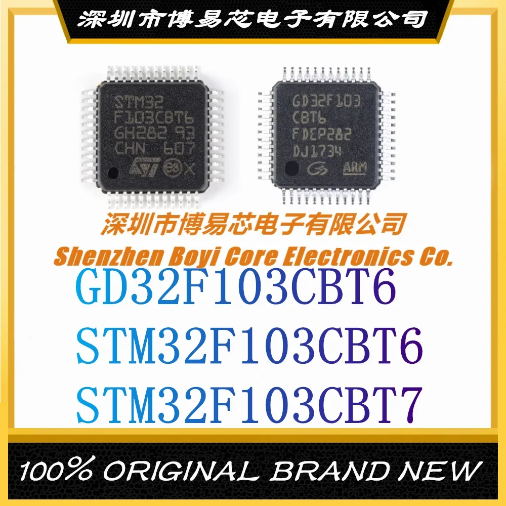 stm32f205rbt7 stm32f205rct7 stm32f205ret7 stm32f205rgt7 package lqfp 64 brand new original authentic microcontroller ic chip GD32F103CBT6 STM32F103CBT6 STM32F103CBT7 LQFP-48 Brand new original authentic microcontroller IC chip