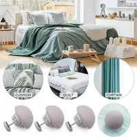 New 16-1PC Fixing Clips for Bed Sheet Quilt Holder Clothespins Mattress Cover Blanket Buckle Clothes Peg Anti-slip Clip Reusable 3