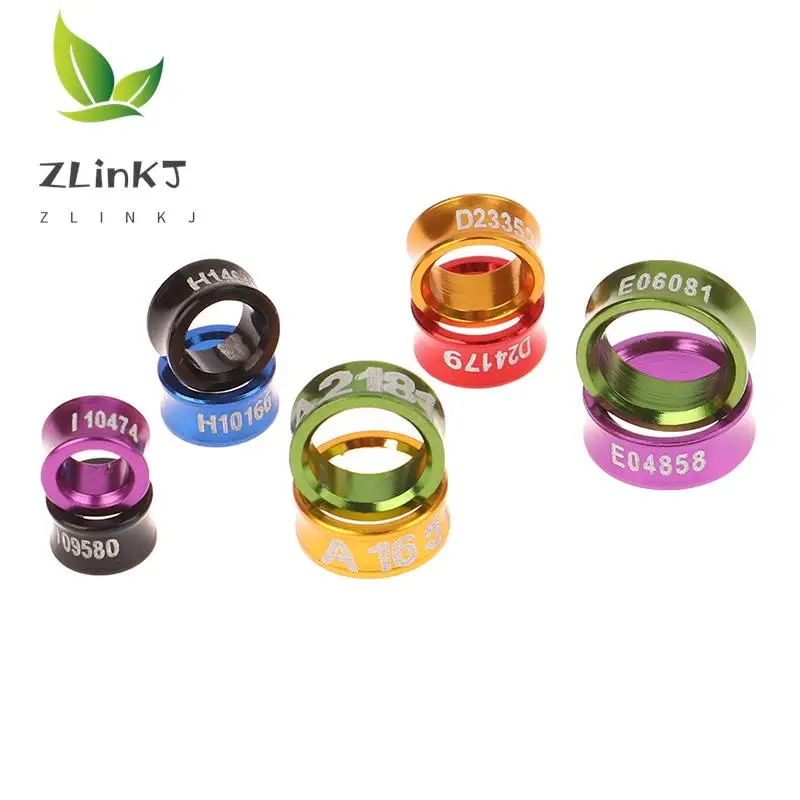 

10 шт., Алюминиевые кольца для птиц