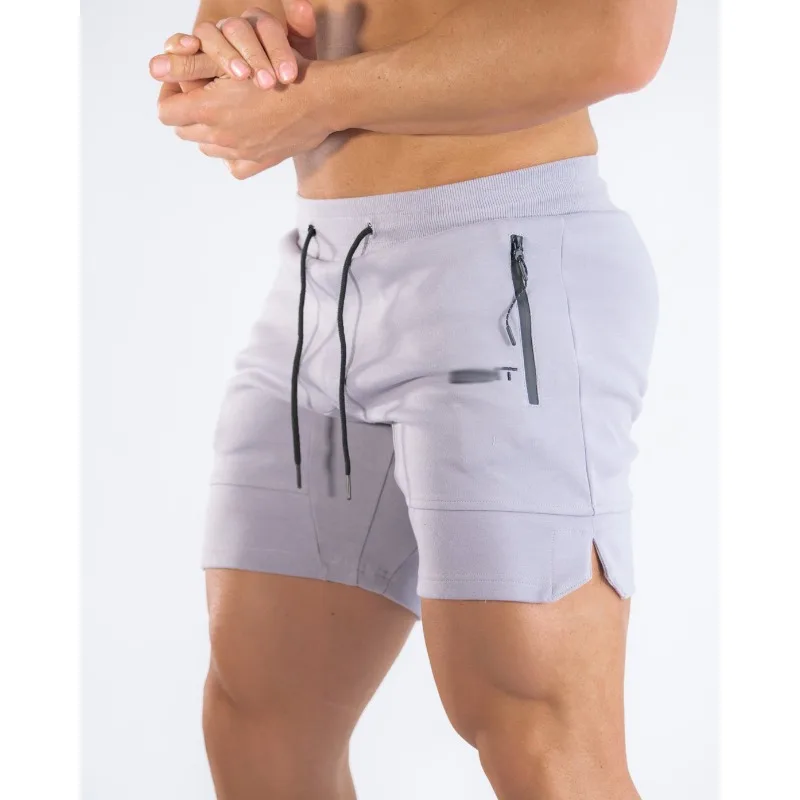 Men's Shorts European and American Mesh Sports Leisure Running Training Fitness and Capris for Men