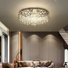 

Modern LED Chandeliers Glass Ceiling Light For Living Room Dining Room Bedroom Indoor Silver Design Remote Control Lamp Fixtures