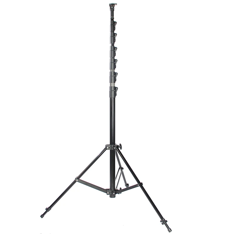photography shooting carbon fiber 8.4m high tripod 7 section vertical light stand for camera 840cm light stand 8m tripod