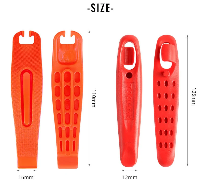 3pcs Bicikli Érlelődik Egykarú emelő Érlelődik Evező lapátja Nylon számára hegyi Bicaj Feszítővas eltávolítása Munkaeszköz Kerékpározás kiegészítők