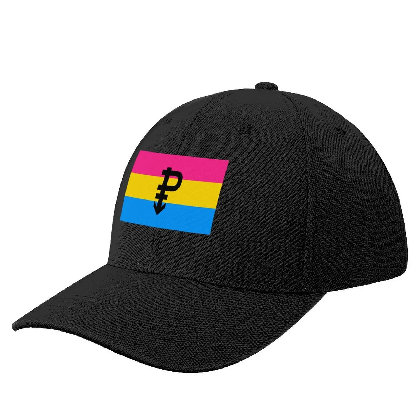 

Pansexual Pride Flag Baseball Cap Hat Baseball Cap Bobble Hat Sunhat fishing hat Boy Child Women's