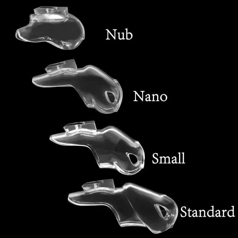 HT-V5 Chastity Cage Device Male Cock Cage 4 Sizes Penis Ring Chastity Penis Lock Bondage Belt Fetish Sex Toys for Man Gay