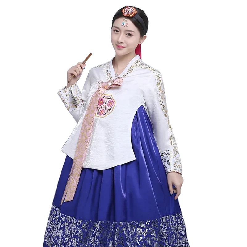 Korean Traditional Wedding Hanbok For Women Palace Korean Hanbok Dress Ethnic Minority Dance Costume Oriantal Clothing Outfit 9