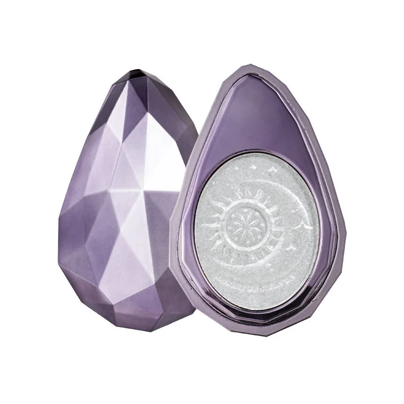 

Glitter Highlighter Makeup Palette Women Nose Repair Highlighter Diamond Shining Face Makeup Pressed Powder Waterproof Cosmetic
