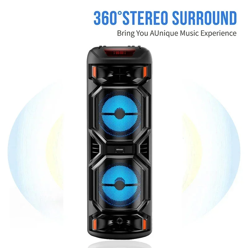 1200W Peak Power Super Large Outdoor Bluetooth Speaker Inch