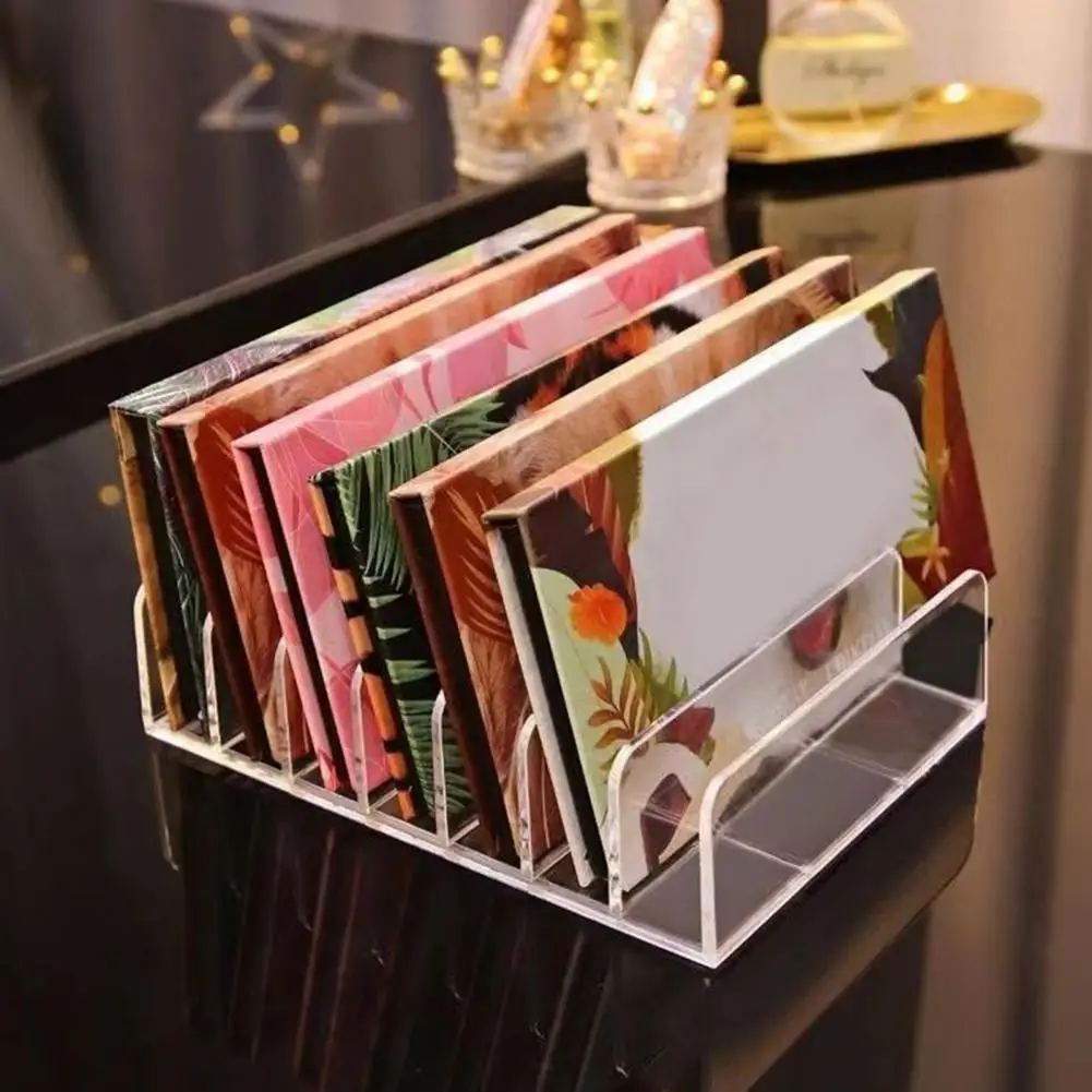 

Neat Organized Makeup Storage Makeup Organizer Tray with 7 Compartments Eyeshadow Powder Storage Rack with for Home for Dresser