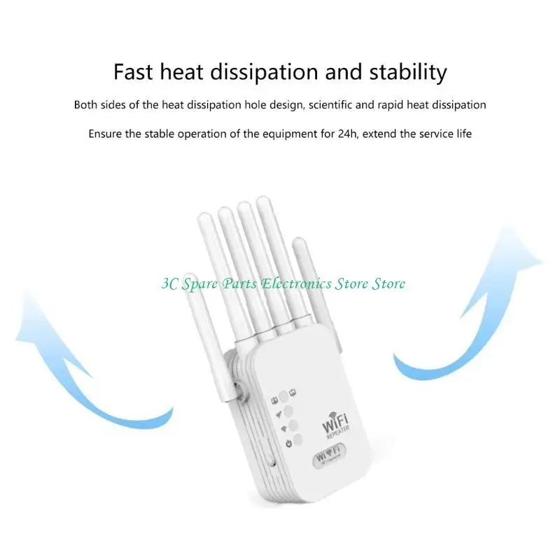 SZ WiFi 신호 부스터 WiFi 익스텐더 300M WiFi 리피터 Amplifer 네트워크 증폭기 홈 오피스 용 WiFi 부스터