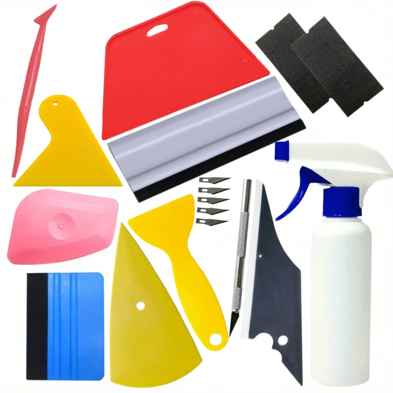 Car Window Tint Kit, Window Film Complete Installation Kit Vinyl Wrap Application Tool Kit Professional Tint Tools