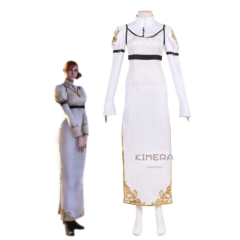 Kyrie Anime Game Devil May Cry Cosplay Costume Vestiti Uniforme Cosplay Kyrie Dress Donna Adult Performance Dress Halloween Party