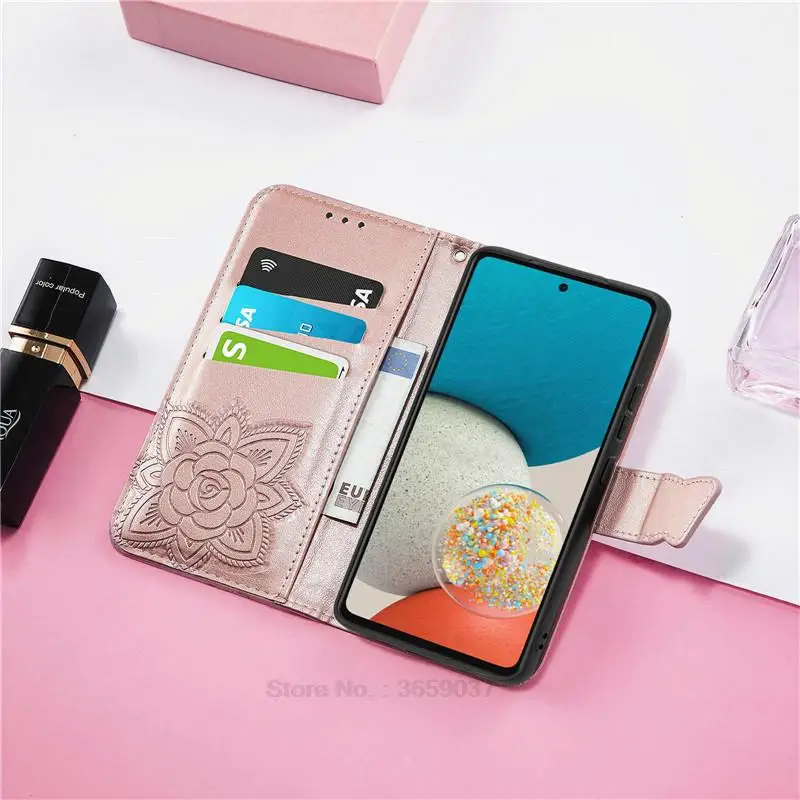For Samsung A05 Case Samsung Galaxy A05 A05S Case Luxury Leather Flip Wallet Cae For A05s Magnet Book Phone Bag
