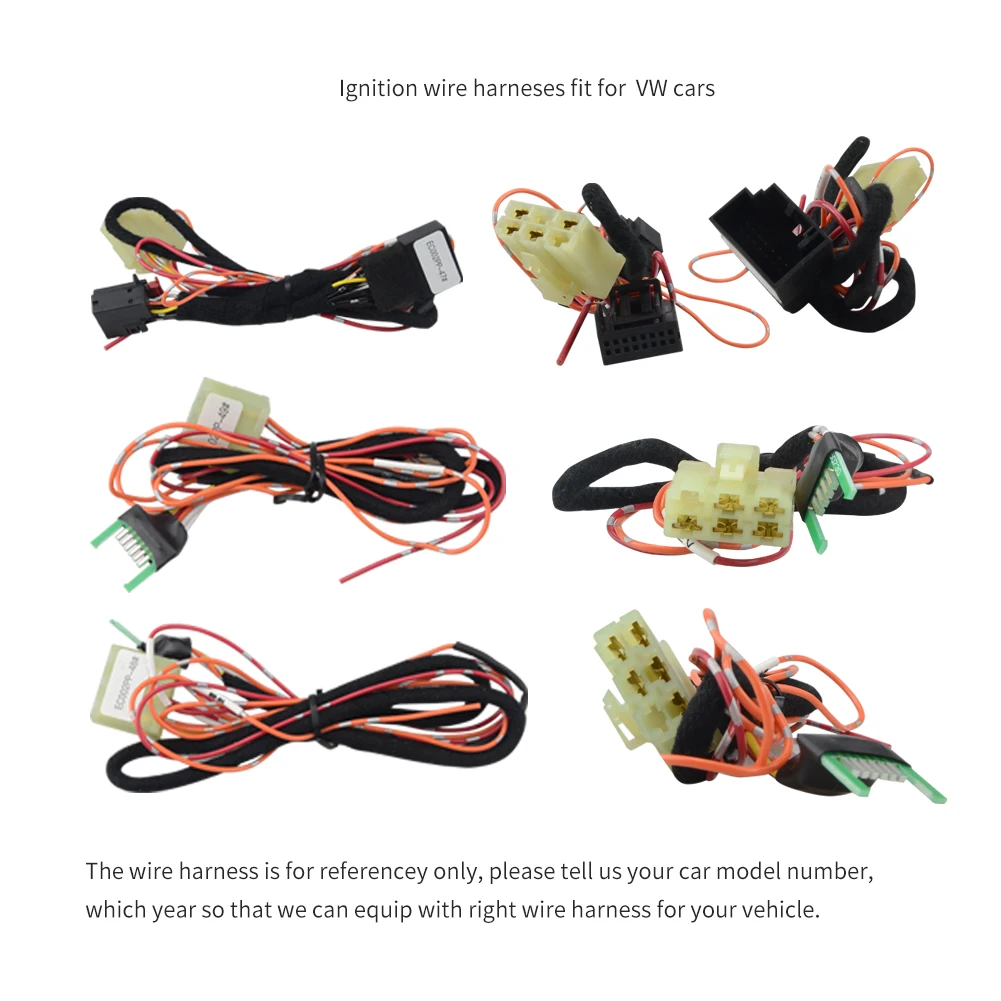 EASYGUARD Wireless start car alarm compatible with VW Volkswagan Lamando Tiguan L Golf 7