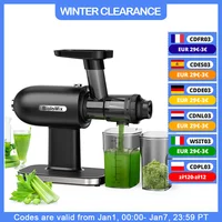 BioloMix Cold Press Juicer,Slow Masticating Juicer Machines with Reverse Function,High Juice Yield, Easy to Clean Brush & Quiet 1