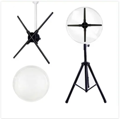 

65cm high resolution 3d holographic fan advertising led hologram fan