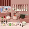 Kids Play Kitchen Set, Pretend Play Cooking Toys Set, Kitchen Toys Playset For Toddlers, Toy Pots And Pans For Kids Kitchen 2