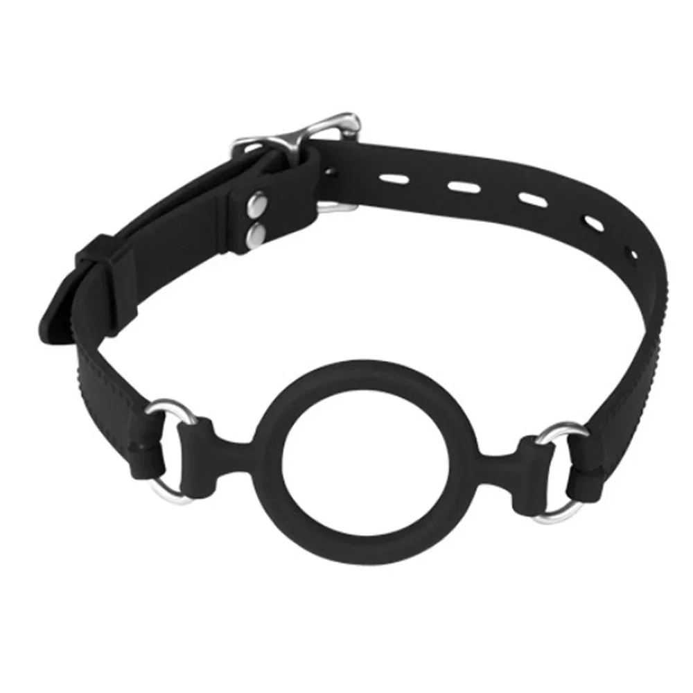 Silicone Oral Sex Ring Open Mouth Gag Flirting Bondage Balls Adult Game Erotic Toys BDSM Restraints Sex Toys For Couples