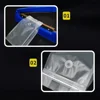 50pcs Food Grade Transparent Clear 8Oz 16Oz Food Flat Bottom Pouch Coffee Bean Food Plastic Seal Ziplock Packaging Bags 5