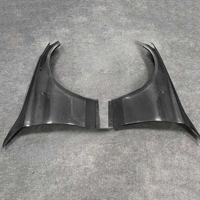 프리미엄 리얼 카본 파이버 업그레이드 펜더 W205 C63 외장 부품