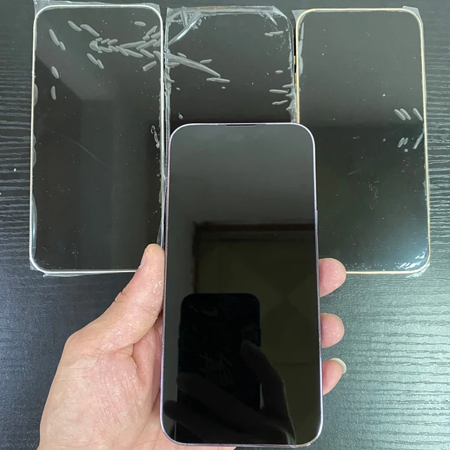 Pour iPhone 15 Plus écran noir faux modèle d'affichage factice non  fonctionnel (blanc)