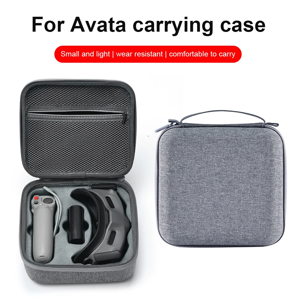 Carrying Case Handheld Protective Case Travel Portable Flight Goggles Bag Shockproof Drone Accessories for DJI Avata Goggles 2 drone accessories drone storage bag drone storage case