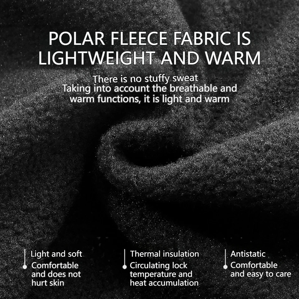 GTUBIKE Winter Thermal Ski Mask Full Face Head Coverings Snowboard Hooded Scarfs Outdoor Sports Cycling Headgear Balaclava