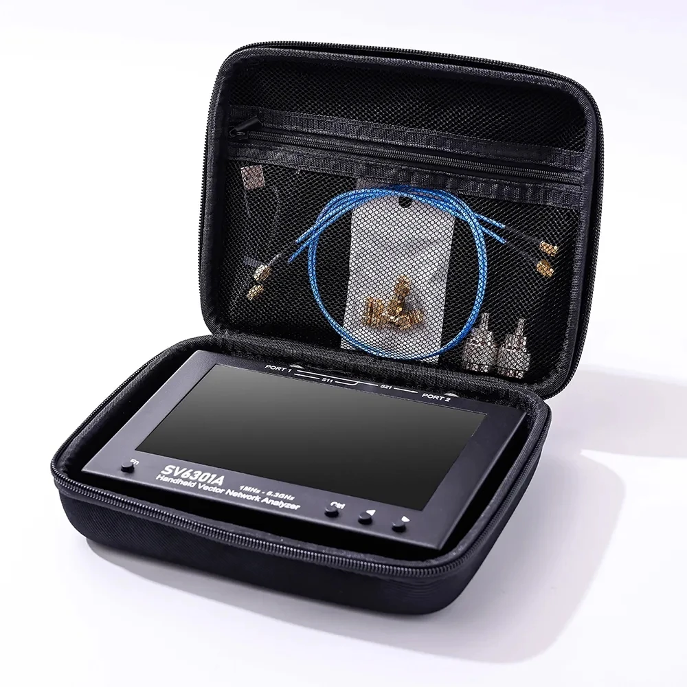 New SV6301A 7 inch 6.3GHz HF VHF UHF Vector Network Analyzer Antenna Analyzer SWR VNA Update of NanoVNA 2