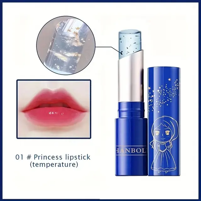 Star Brilliant Temperature Change Moisturizing Lipstick Crystal Jelly Waterproof Lipstick Durable Nutrition lipstick 24K Tempera 2