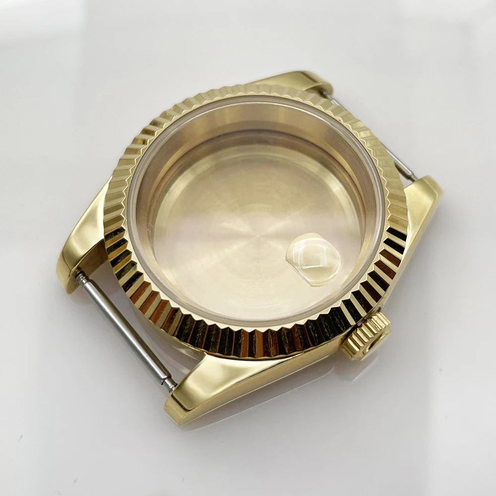 Gold Case with Presidential Bracelet and Sapphire Glass Crystal – 36mm/40mm