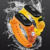 Waterproof Children Smart Watch Boy Girl Cartoon LED Digital Wristwatches Silicone Sport M3-M7 Kids Watch Birthday Gift Bracelet 2