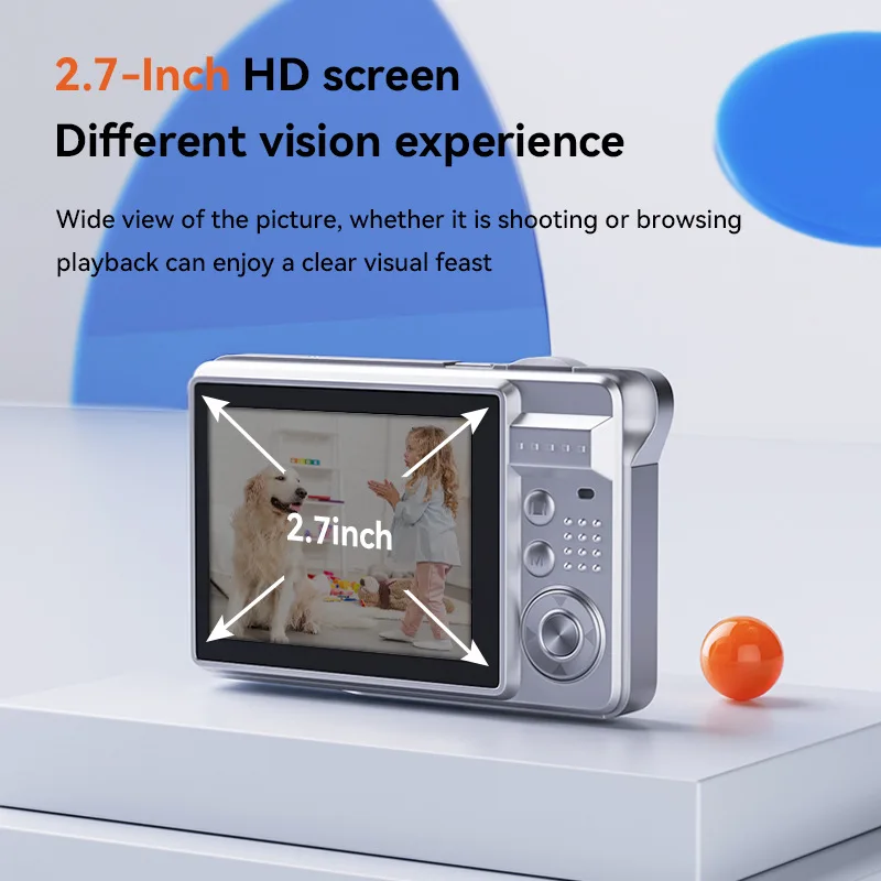 48MP LCD Screen HD Digital Child Camera Video Camera Outdoor Anti-Shake Instant Photo Rechargeable Photography Camcorder digital camera