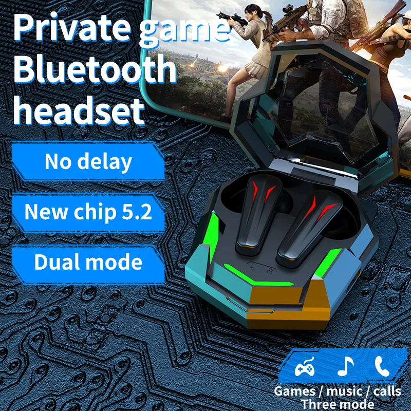Q31 Bluetooth Headset True Wireless in-Ear Binaural Touch Low Delay TWS Gaming 5.1 | Электроника