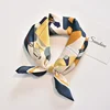 53*53cm Silk Scarves for Woman Fashionable Pattern Smooth To The Touch Spring Summer Sun Protection Silk Scarf 4