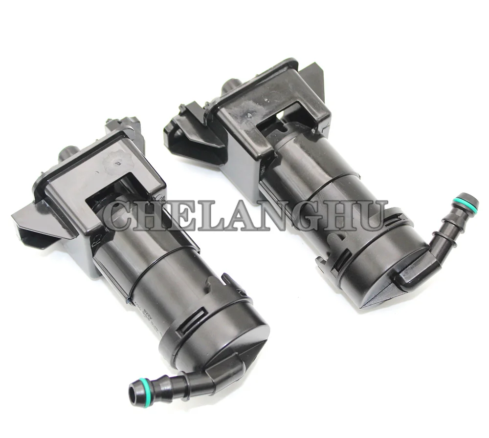For Audi A6 C6 / A6 C6 Avant Facelift 2009 2010 2011 Front Headlight Washer Lift Cylinder Spray Nozzle And Cover Cap