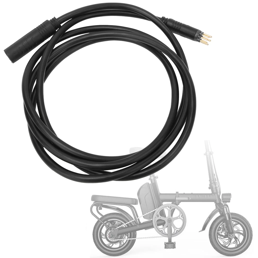 Electric Bike Plug Connector Cable 60/130/160cm 9Pin E-Bike Female To Male for Change Bike To E-bike,electric bicycle cable