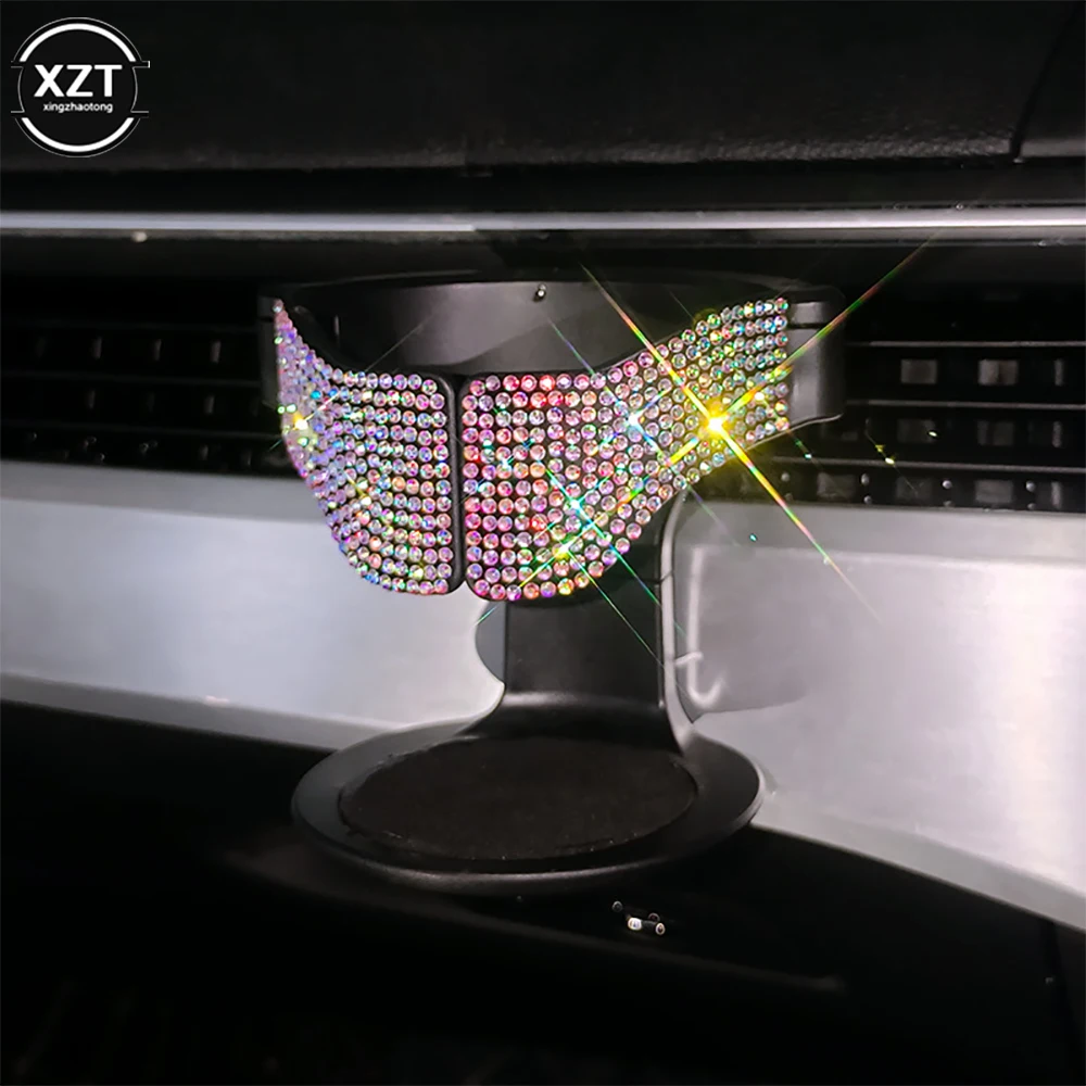 

Роскошный Стразы Bling Crystal Автомобильный держатель для напитков для девушек Универсальный держатель для приборной панели ветровое стекло и вентиляционное отверстие